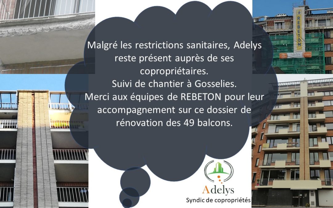 Réfection des balcons